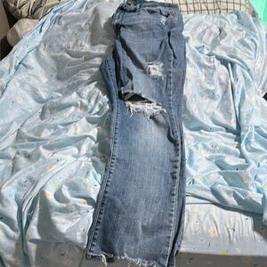 Judy Blue Boyfriend Jeans in Classic Blue